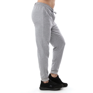 Raru Ribbed Cuff Sweatpants SENTUS Gray Melange - 3