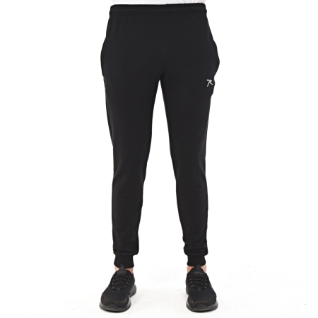 Raru Ribbed Cuff Sweatpants ZANG Black - 2