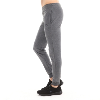 Raru Ribbed Cuff Sweatpants ZANG Gray Melange 