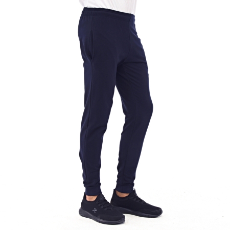 Raru Ribbed Cuff Sweatpants ZANG Navy Blue - 2