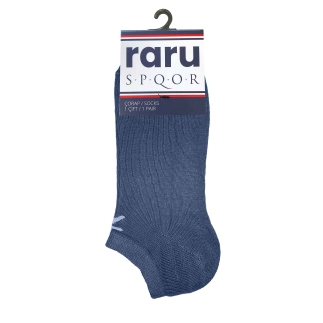 Raru Spqor Ankle Socks Navy Blue - RARU