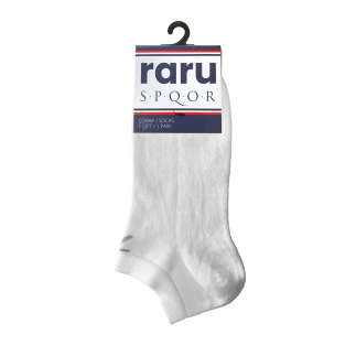 Raru Spqor Ankle Socks White - RARU