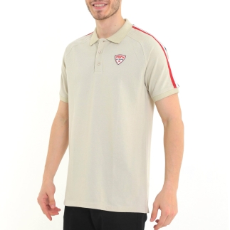 Raru Spqor Cotton Polo T-Shirt LUNIUS Beige 