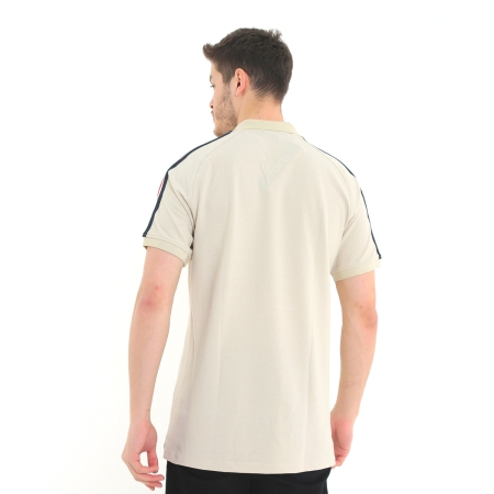 Raru Spqor Cotton Polo T-Shirt LUNIUS Beige - 4