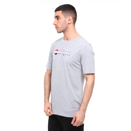 Raru Spqor Cotton T-Shirt ARVE Gray Melange - 3