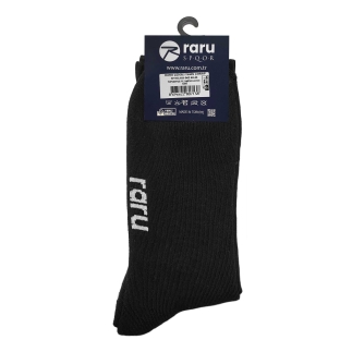 Raru Spqor Crew Socks Black - 3