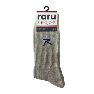 Raru Spqor Crew Socks Gray - RARU (1)