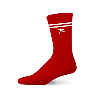 Raru Spqor Crew Socks Red - RARU