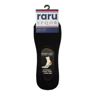 Raru Spqor Invisible Socks Black - RARU