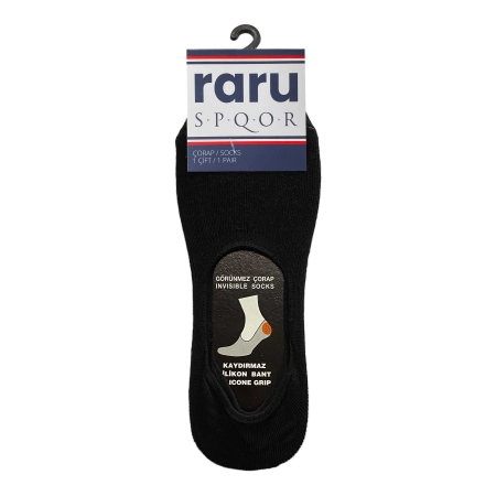 Raru Spqor Invisible Socks Black - 1