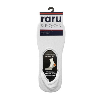 Raru Spqor Invisible Socks White - RARU