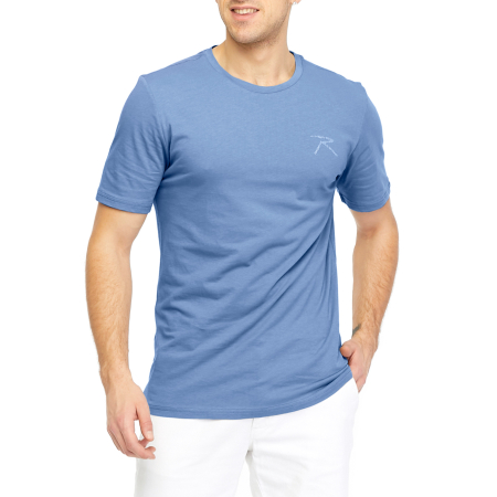 Raru T-Shirt PATEO Saxon Blue - 1