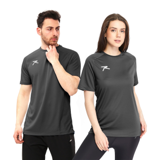 Raru Unisex T-Shirt VELOX ANTRASİT - RARU