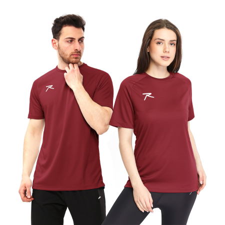 Raru Unisex T-Shirt VELOX BORDO - 1