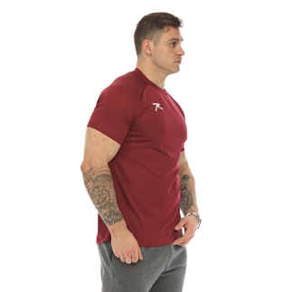 Raru T-Shirt VULCAN Burgundy - 3