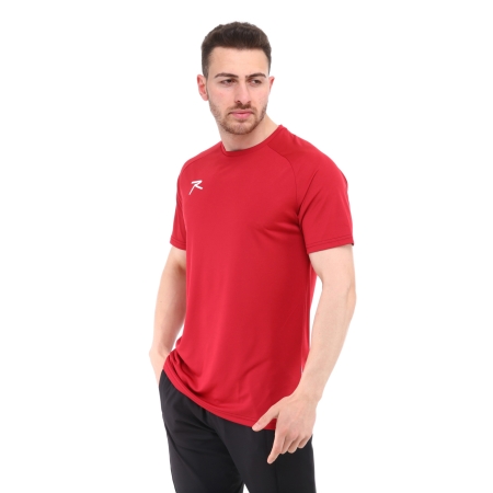 Raru Teamswear Erkek Basic T-Shirt SIRCA KIRMIZI - 3