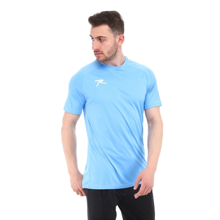 Raru Teamswear Erkek Basic T-Shirt SIRCA MAVİ - 2