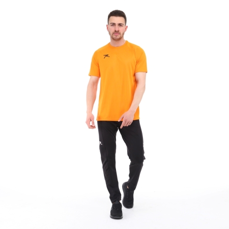 Raru Teamswear Erkek Basic T-Shirt SIRCA ORANJ - 5