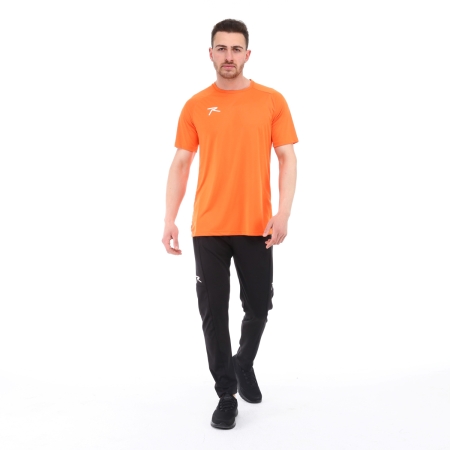 Raru Teamswear Erkek Basic T-Shirt SIRCA ORANJ - 5