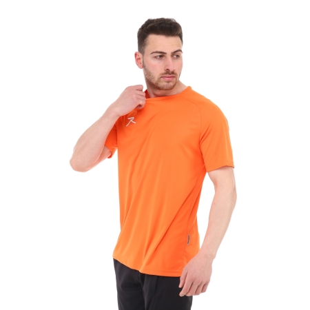 Raru Teamswear Erkek Basic T-Shirt SIRCA ORANJ - 2