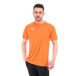 Raru Teamswear Erkek Basic T-Shirt SIRCA ORANJ - 3