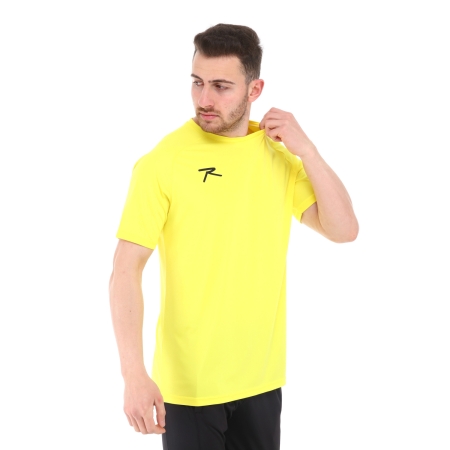 Raru Teamswear Erkek Basic T-Shirt SIRCA SARI - 2