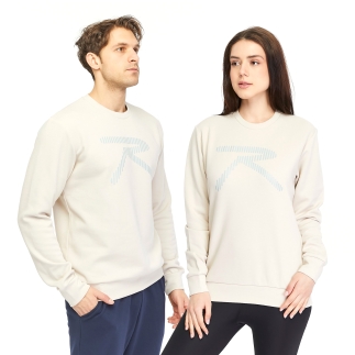 Raru Unisex Sweatshirt SATURO Beige - RARU