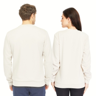 Raru Unisex Sweatshirt SATURO Beige - RARU (1)