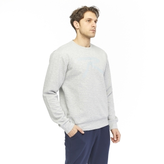 Raru Unisex Sweatshirt SATURO Gray Melange - 3