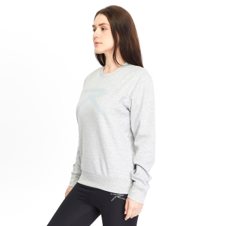 Raru Unisex Sweatshirt SATURO Gray Melange - 4