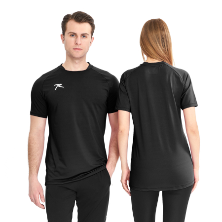 Raru Unisex T-Shirt VALDE Black - 2