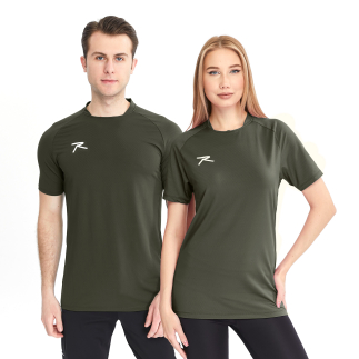 Raru Unisex T-Shirt VALDE Brown 