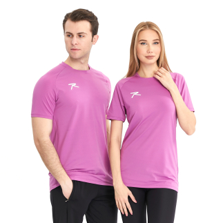 Raru Unisex T-Shirt VALDE Lilac - 1