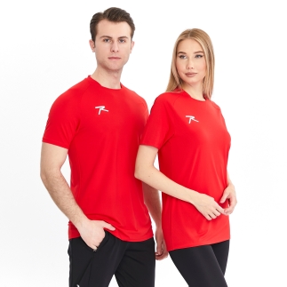 Raru Unisex T-Shirt VALDE Red - 1