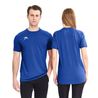 Raru Unisex T-Shirt VALDE Saxon Blue - RARU (1)