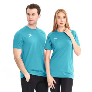 Raru Unisex T-Shirt VALDE Turquoise - RARU