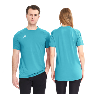 Raru Unisex T-Shirt VALDE Turquoise - RARU (1)