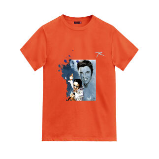 RARU x ERGÜN GÜNDÜZ T-Shirt ORANJ - RARU