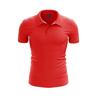 SPQR Erkek Polo T-Shirt SANCTUS KIRMIZI - SPQR/SPQOR