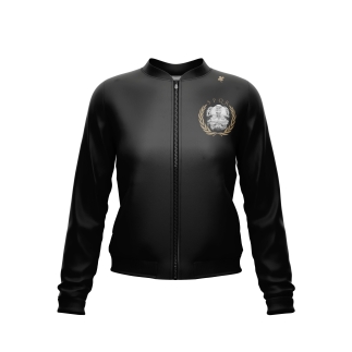 Spqr Kid Full-Zip Sweatshirt AUREUS Black - 1