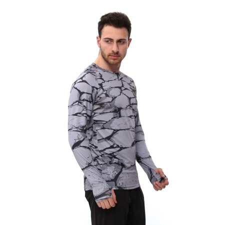 Spqr Long-Sleeve T-Shirt EVOCO Gray - 3