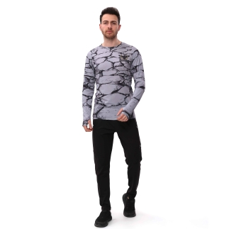 Spqr Long-Sleeve T-Shirt EVOCO Gray - 5