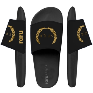 Spqr Slides ROMAN Black 