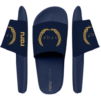 Spqr Slides ROMAN Navy Blue 