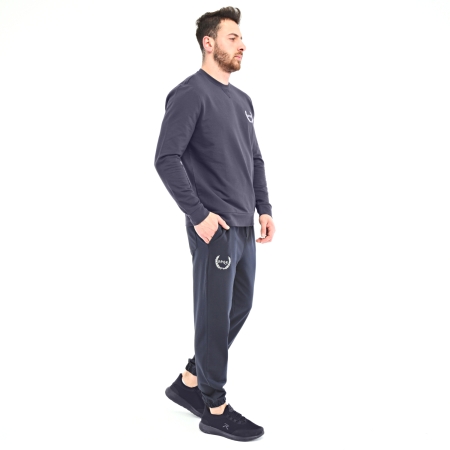 SPQR Relax Fit Pamuklu Sweat Pantolon PLUTO LACİVERT - 5