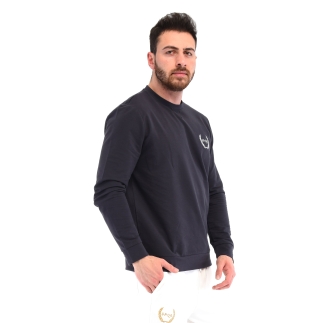 SPQR Pamuklu Bisiklet Yaka Basic Sweatshirt SATURN ANTRASİT - 3