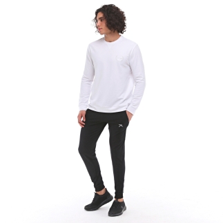 Spqr Cotton Crew Neck Basic Sweatshirt SATURN White - 6