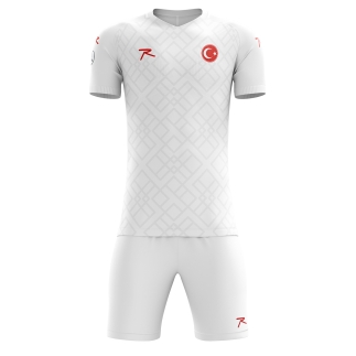 Türkiye National Handball Jersey Set 2022-23 White 