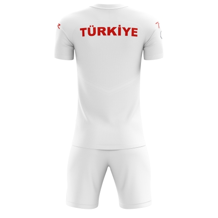 Türkiye National Handball Jersey Set 2022-23 White - 2