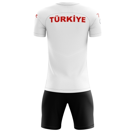 Türkiye National Handball Jersey Set 2022-23 White - 2